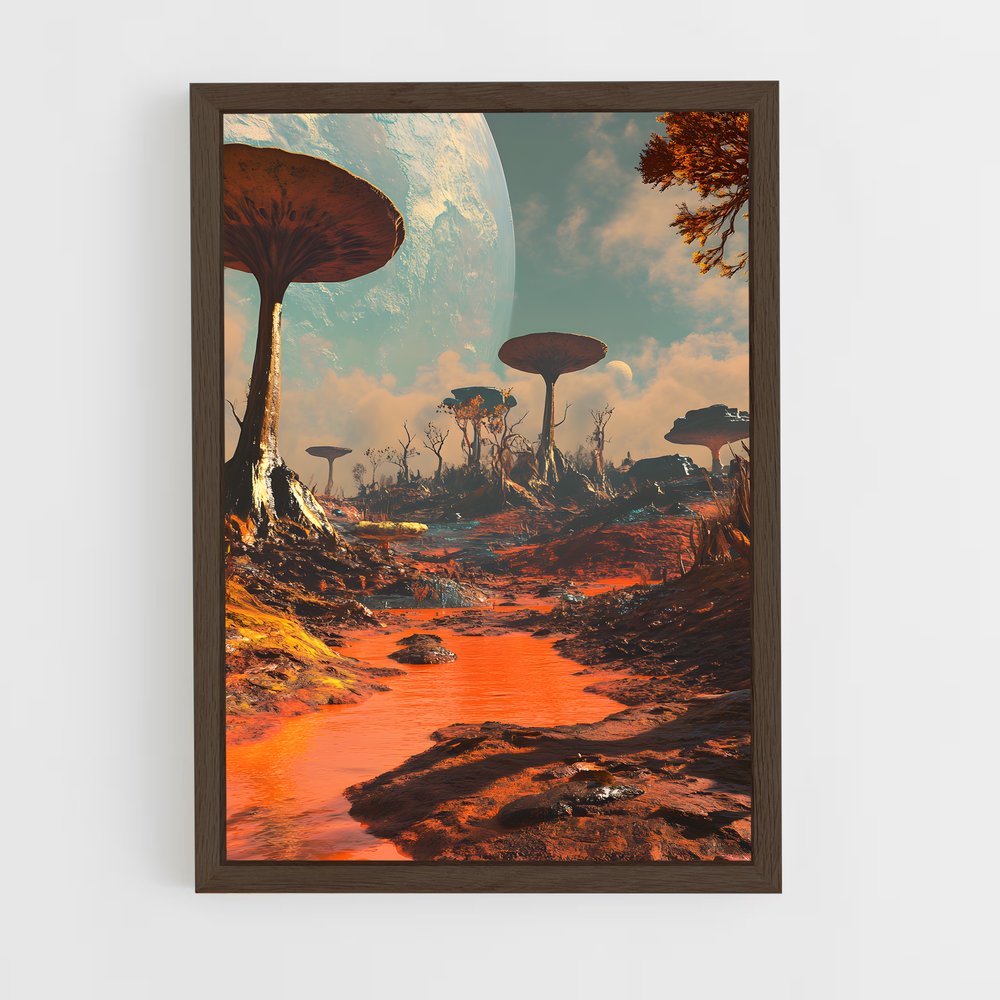 Poster Mondes extraterrestres captivants et mystérieux (vue 5)